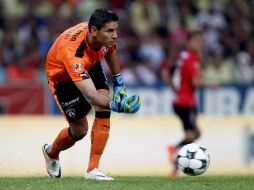 Óscar Ustari. Poco a poco se ha ganado un nombre en el futbol mexicano gracias a sus actuaciones con los rojinegros. MEXSPORT / E. Quintana