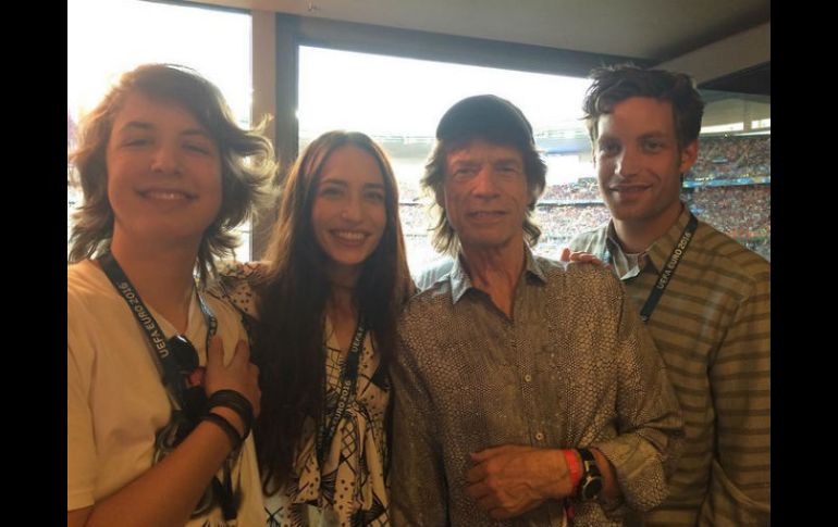 El bebé es el octavo hijo del vocalista, de 73 años, y el primero con la estadounidense Melanie Hamrick, de 29 años. INSTAGRAM / lizzyjagger