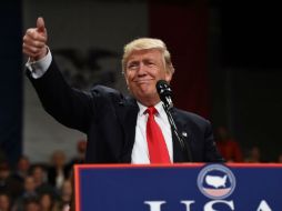 Trump está firme en el propósito y en la rigidez de los controles fronterizos. AFP / T. Clary