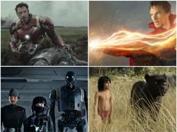 Capitán América: Civil War, Doctor Strange, El libro de la selva y Rogue One son algunas cintas que avanzaron a la siguiente etapa. ESPECIAL /