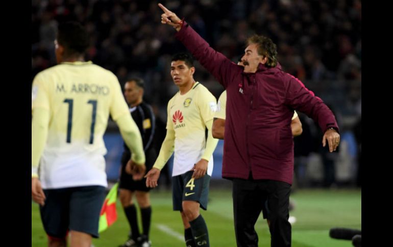 El estratega americanista ya mostró algún pensamiento de cara a la final del Torneo Apertura 2016. AFP / T. Kitamura
