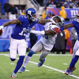 Con gran recepción e Beckham, Gigantes superan a Leones