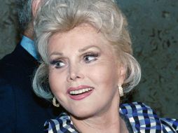 Zsa Zsa Gabor  falleció después de sufrir un paro cardiaco. AFP / ARCHIVO