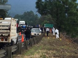 Isidro Mnedoza fue ejecutado a tiros la mañana de este lunes sobre la autopista Siglo 21. EFE / C. Aguirre