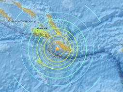 Hasta el momento, no se reportaron daños o víctimas. EFE / USGS