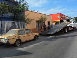La Dirección de Inspección y Vigilancia ya tiene ubicados 240 automotores que están en proceso de retiro. ESPECIAL / Gobierno de Zapopan