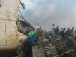 El director de Socorro Nacional explicó que el avión cayó en el sitio conocido como Las Granjas. TWITTER / @AviacionenColom