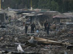 Hasta el momento autoridades han confirmado al menos 29 muertos y 70 heridos. AP / E. Verdugo
