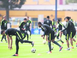 Entrenamiento del América previo a la Final del Apertura 2016. En la imagen aparece William Da Silva. MEXSPORT /