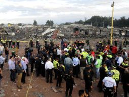 Hasta el momento, la cifra oficial de muertos por esta tragedia es de 36. EFE / STR