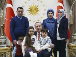 La familia de Bana Alabed fue evacuada del este de Alepo la semana pasada gracias al acuerdo de alto el fuego. EFE / Presidencia de Turquía
