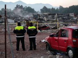 Este martes, una explosión en cadena en el mercado de San Pablito causó la muerte de al menos 31 personas. AFP / P. Pardo