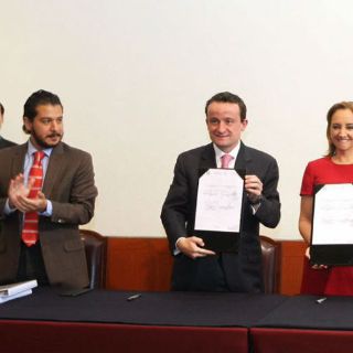 Firman SRE e IMSS convenio de colaboración