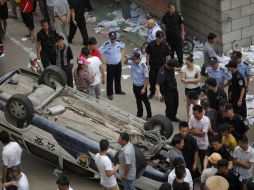 La policía descarta que se haya tratado de un atropello intencionado o bajo los efectos de las drogas o el alcohol. AFP /