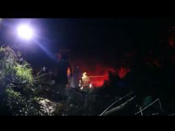 El joven es trasladado en calidad de regular a grave a servicios médicos. ESPECIAL / Bomberos de Zapopan