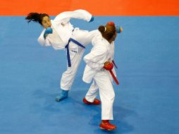 En tres años, karatecas mexicanos irán a por lo menos 20 competiciones para sumar puntos en el ranking mundial. AFP / ARCHIVO