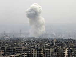 Este ataque se produce menos de 24 horas después de que Alepo fuera declarada segura por el Ejército sirio. AP / H. Ammar