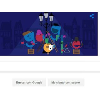 Google celebra la Navidad con 'doodle' de villancicos