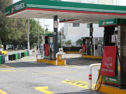 Empresario explica que al día de hoy hay un desabasto en una cuarta parte de las estaciones de servicio. EL INFORMADOR / ARCHIVO