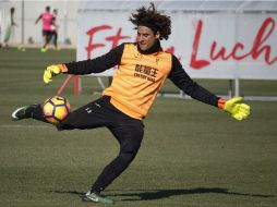 El guardamente afirma que llegar a la Liga española era su sueño. TWITTER / GranadaCdeF