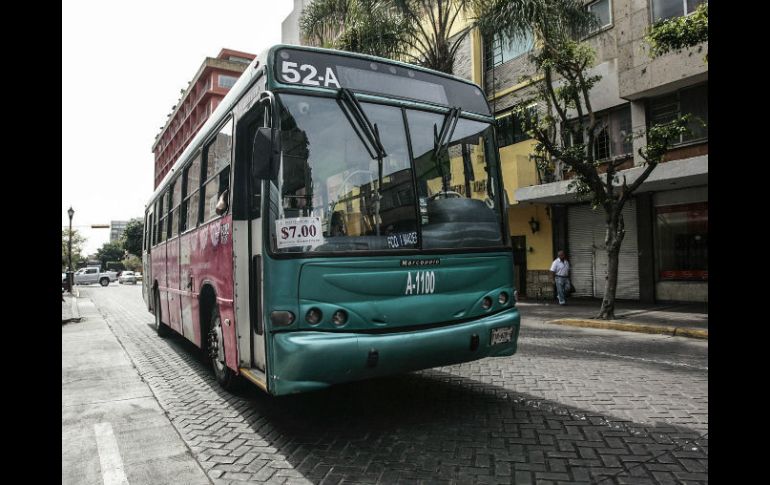 No obstante, el gobernador tiene la última decisión sobre el aumento a la tarifa del transporte. EL INFORMADOR / ARCHIVO