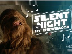 'Chewbacca Sings Silent Night' es el nombre del audio original que apareció en 1999. ESPECIAL /