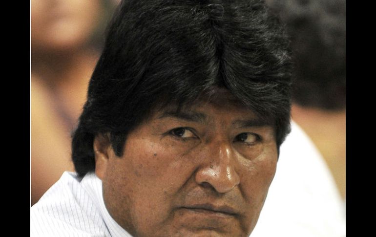 Morales hizo el anuncio mediante una conferencia de prensa en la ciudad de Cochabamba  y especificó quienes son los beneficiarios. AFP / ARCHIVO