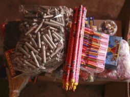 La mayoría de productos decomisados eran juegos con alto grado de peligrosidad por la magnitud que pueden tener al detonar. EL INFORMADOR / ARCHIVO