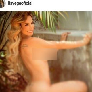 Lis Vega publica por error foto desnuda