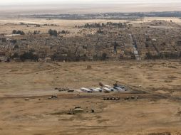 Yabar Occidental es escenario de combates entre los radicales y las FSD desde anoche. AP / H. Ammar