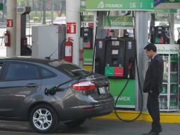 La SHCP informó que a partir del 1 de enero y hasta el 3 de febrero los precios máximos serán de 15.99 pesos por litro. EFE / A. Cruz