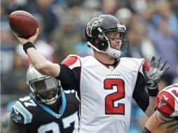 El egresado de Boston College acumula 115.5 puntos en el índice de efectividad. TWITTER / @AtlantaFalcons