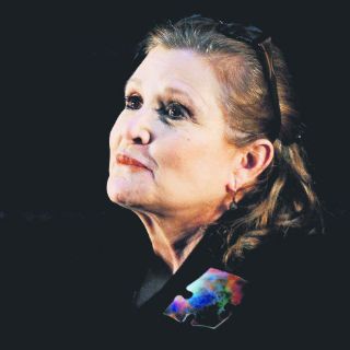 Carrie Fisher ya es una con la Fuerza