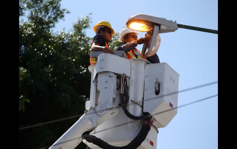 Este año se cambiaron 40 mil lámparas tipo LED en 140 colonias y 77 tramos de avenidas. EL INFORMADOR / ARCHIVO