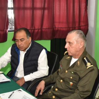 Cienfuegos y Astudillo supervisan acciones en Guerrero