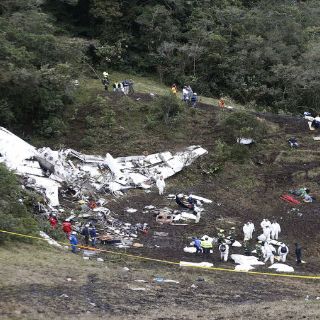 Colombia recuerda a víctimas del avión de Chapecoense