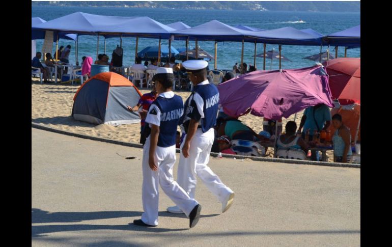 Los tres niveles de gobierno montaron un dispositivo de atención médica a lo largo de la autopista Cuernavaca-Acapulco. NTX / ESPECIAL
