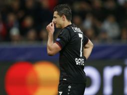 Tras un inicio goleador, Javier Hernández acumula 15 juegos sin anotar. MEXSPORT /