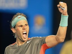 La vuelta a las pistas parece haber sentado bien al tenista mallorquín. AFP / S. Khan