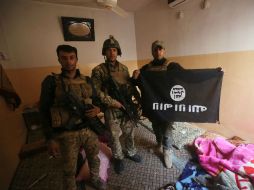 El dirigente local del EI fallecido en los combates era también conocido como Abu Hayer. AFP / A. Al-Rubaye