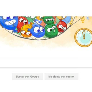 Google espera la llegada del 2017 con 'doodle' animado