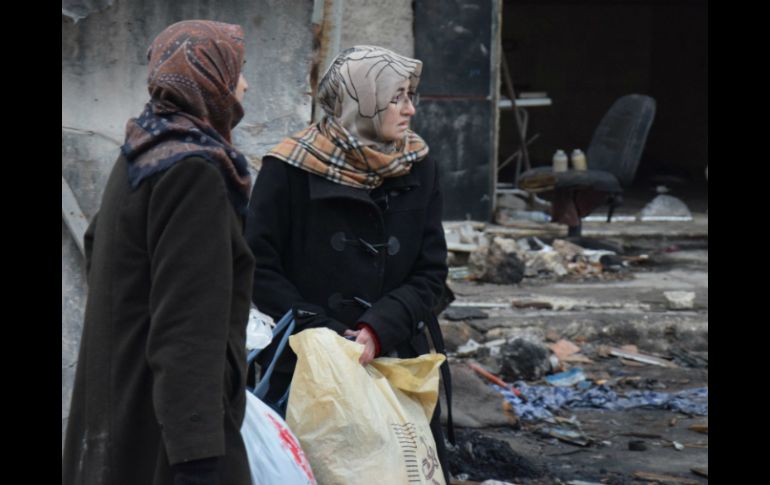 La resolución reitera el llamado para que todas las partes en conflicto permitan el acceso de ayuda humanitaria en Siria. EFE /