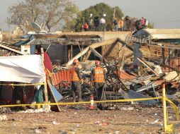 El pasado 20 de diciembre, se incendió el tianguis pirotécnico de San Pablito, con saldo de 36 personas muertas y más de 60 lesionadas. NTX / ARCHIVO