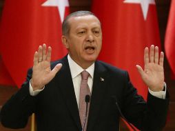 Erdogan reafirmó su compromiso con la lucha antiterrorista. ESPECIAL /