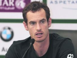 Andy Murray. El británico habló ayer en conferencia de prensa previo al torneo de Doha. AFP / K. Bjaafar
