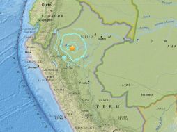 De acuerdo con el reporte, el temblor alcanzó en Yurimaguas una intensidad de grado III en la escala de Mercalli. ESPECIAL / earthquake.usgs.gov