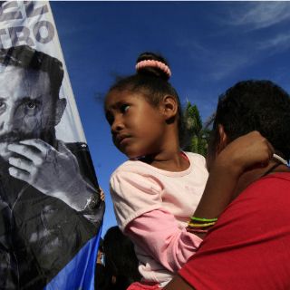 Desfile militar, por 58 años de la Revolución en Cuba