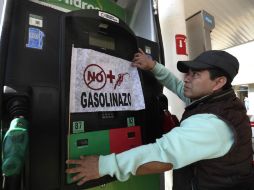 Gasolineras en todo el país han sido escenario de protestas por el incremento al precio de la gasolina. SUN / I. Stephens