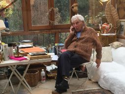 Berger, quien fue galardonado con el Booker Prize por su novela G, en una imagen de enero de 2016. AFP / J. Berger