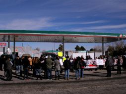 Los manifestantes aseguraron que el movimiento permanecerá en el lugar el tiempo que sea necesario. AFP / H. Martinez